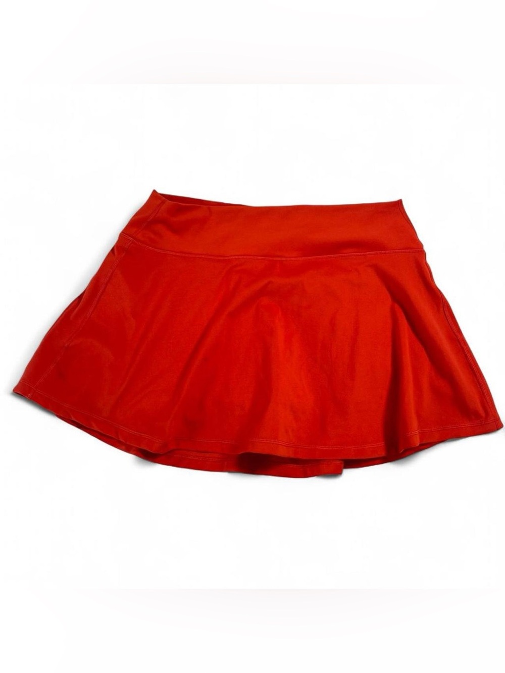 J.Crew Active Red Orange Tennis Skort Size L Athletic Pickleball Golf FA22